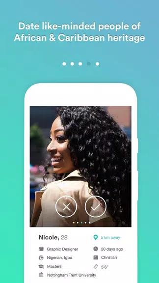 Africlick - African Black Dating & Networking App Screenshot2