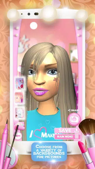 3D Makeup Games For Girls Screenshot3