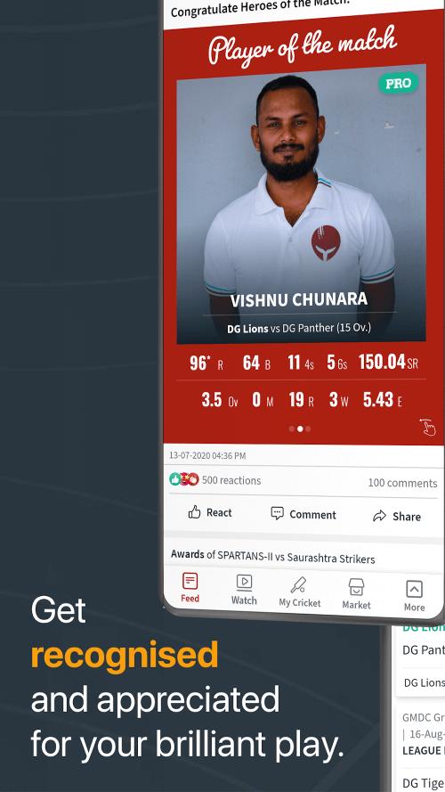 CricHeroes-Cricket Scoring App Screenshot2