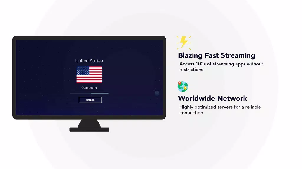 PureVPN: VPN for Android TV Screenshot2