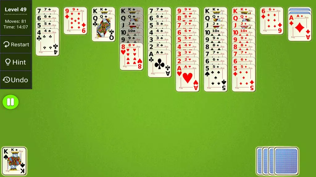 Spider Solitaire Epic Screenshot1