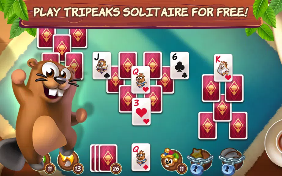 Treepeaks: Solitaire Tripeaks Screenshot1