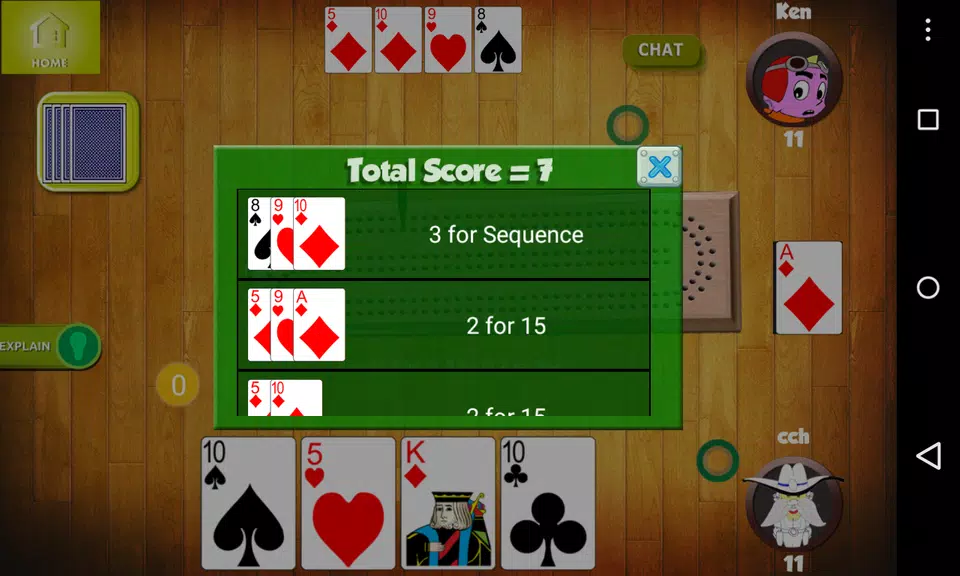 Cribbage Friends Screenshot2