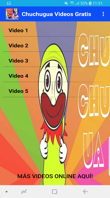 Chuchuwa Chuchuwa Videos Infantiles Screenshot1