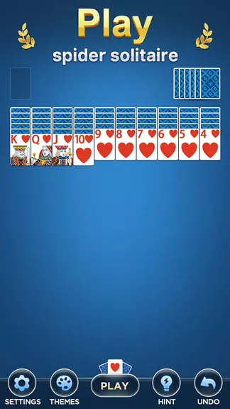 Daily Spider Solitaire Classic Screenshot1