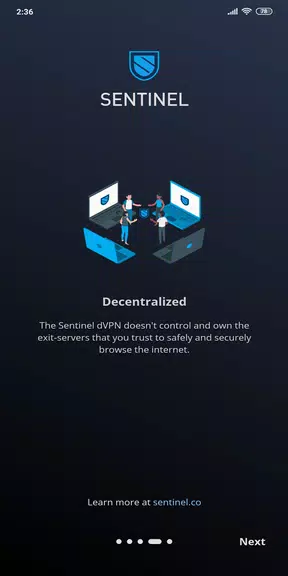 Sentinel Free Decentralized VPN (dVPN) Screenshot4