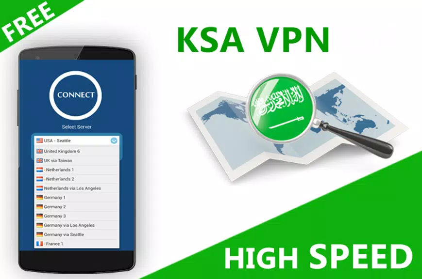 KSA VPN - Free & Unlimited Screenshot3