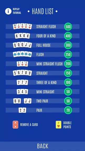 Sage Solitaire Poker Screenshot2