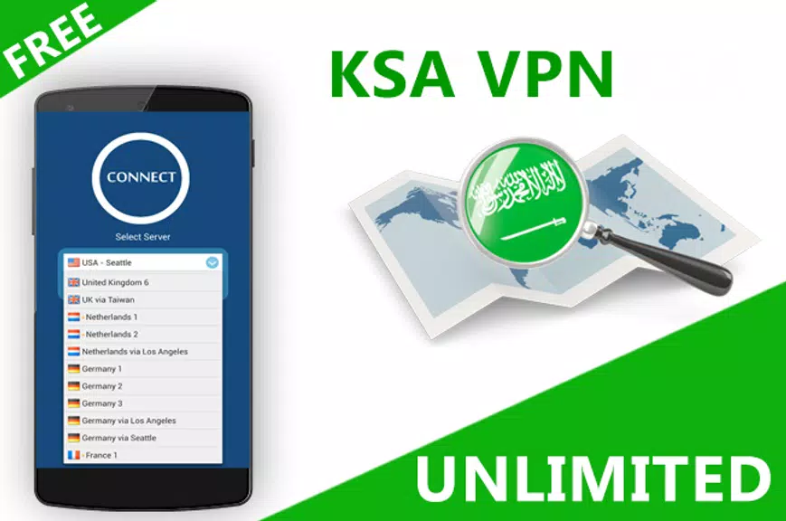 KSA VPN - Free & Unlimited Screenshot2