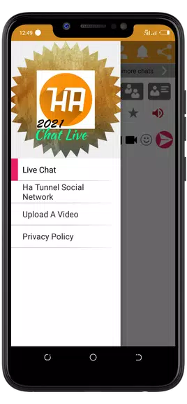 Ha Tunnel Plus Live Chat: VPN Settings and Help Screenshot1