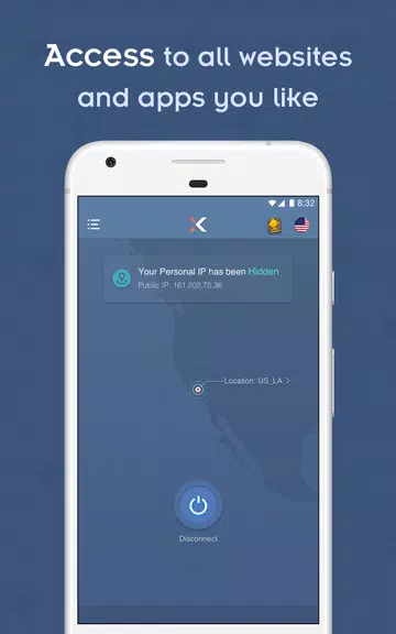 X-VPN - Free VPN Proxy Screenshot2