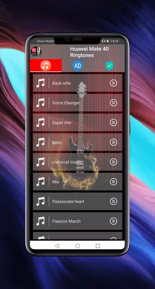 HUAWEI Mate 40 Pro Ringtones Screenshot2