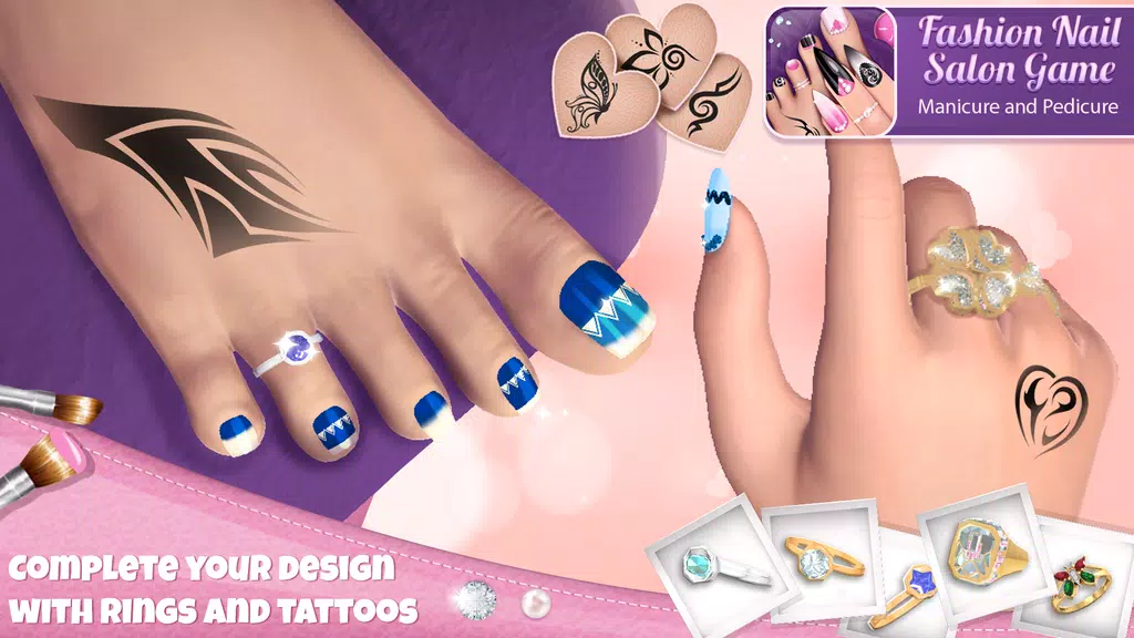 Fashion Nail Salon Game Screenshot3