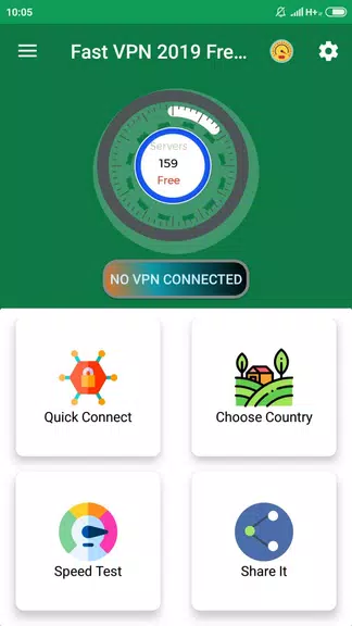 Fast VPN Free Unlimited Screenshot1