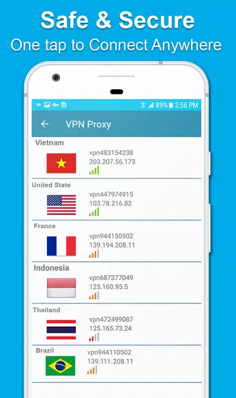 Flash VPN Proxy - Unblock site, IP Address Change Screenshot3