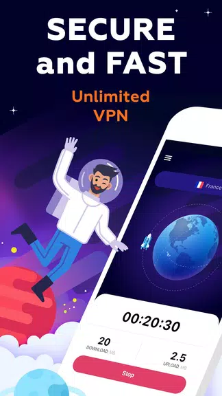 VPN for Android with Proxy Mas Screenshot1