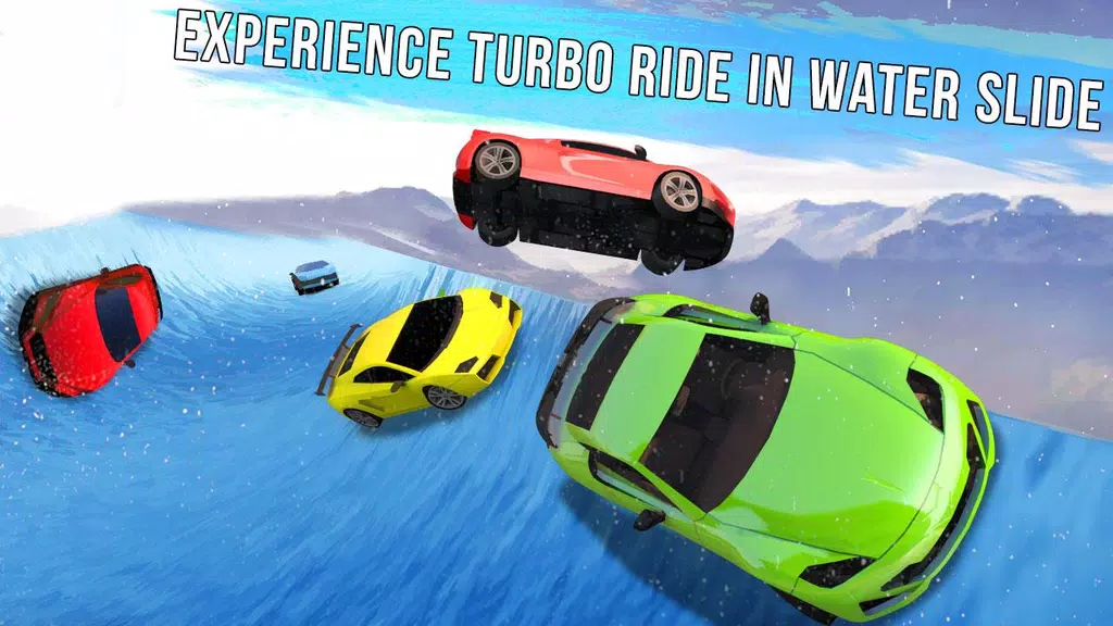 WaterSlide Car Racing Games 3D Screenshot3