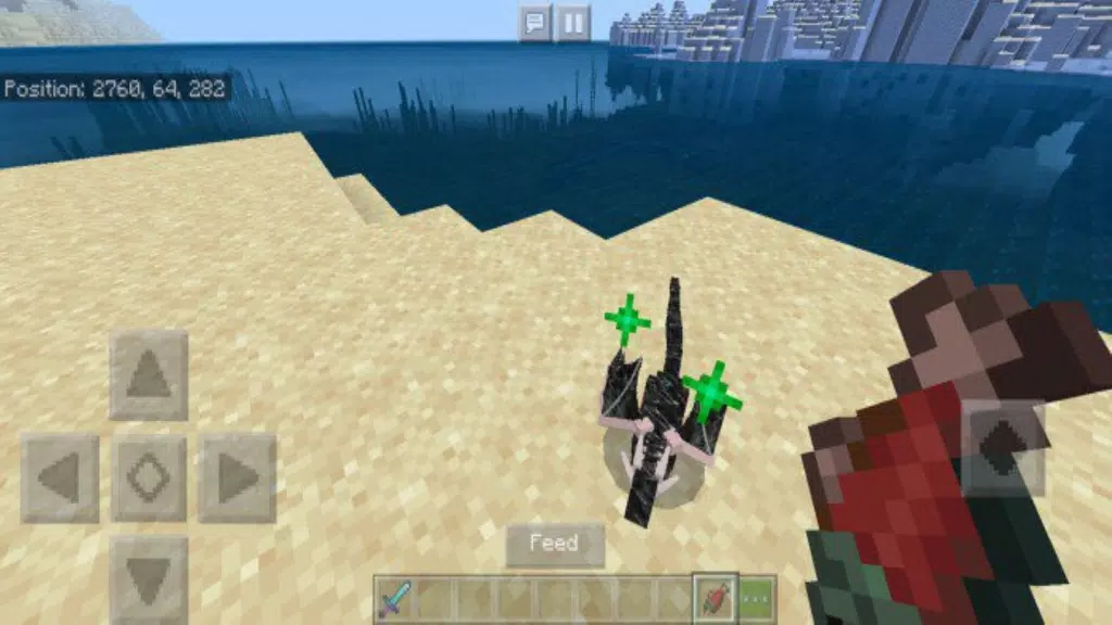 MCPE Dragon Addon Fantasy Screenshot2