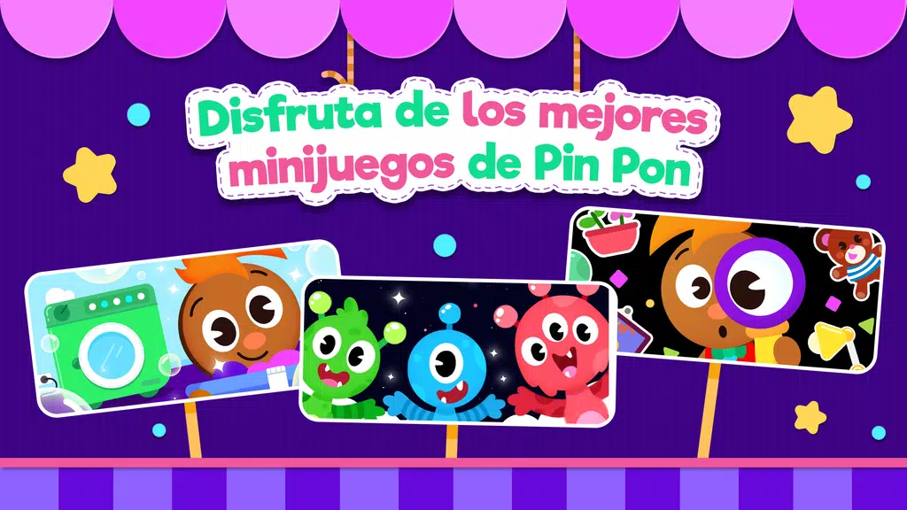 Pin pon- juegos educativos Screenshot4