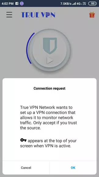 True VPN Network / Free Vip IP 2019 Screenshot1