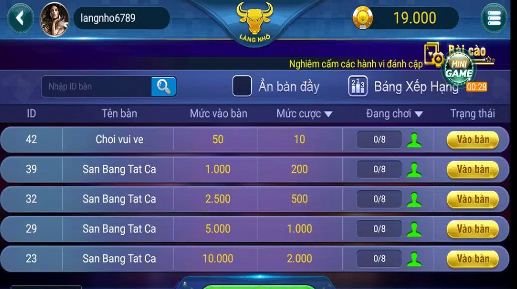 Game Bai Bigkool, Danh bai doi thuong 2019 Screenshot3