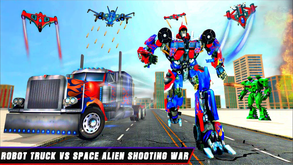 Truck Robot Transform Game Screenshot1