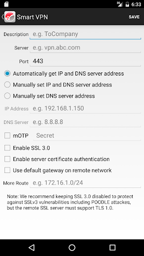 SmartVPN Screenshot2