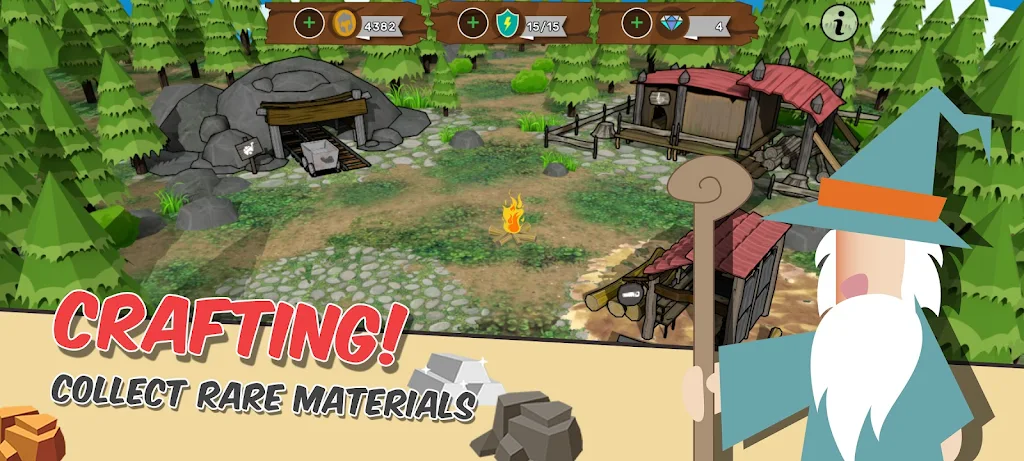 Castle Wars 3D: Card Fight Screenshot2