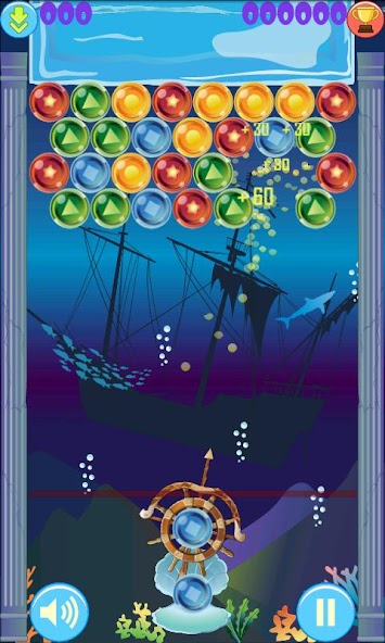 (HD) Ocean Bubble Shooter Mod Screenshot3