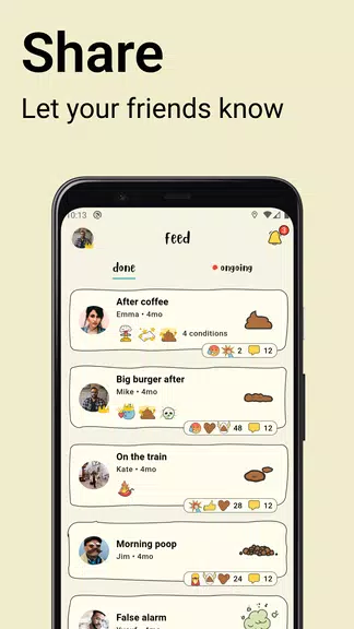 Poopie - Poop Map & Calendar Screenshot1