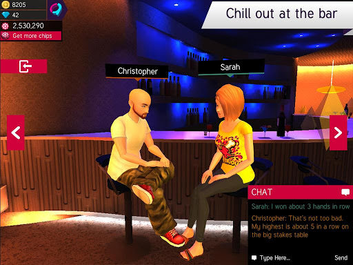 Avakin Poker - 3D Social Club Screenshot3