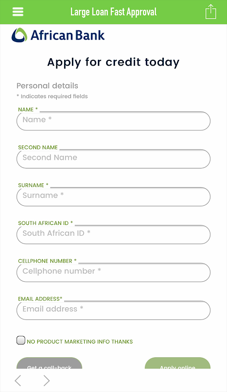 Credit Check App South Africa Screenshot1