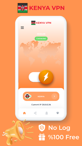 Kenya VPN - Private Proxy Screenshot1