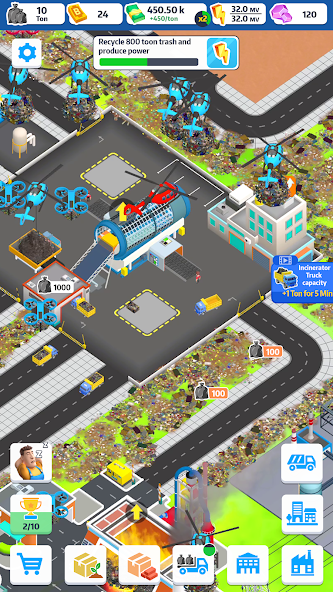 Trash Tycoon Idle business Mod Screenshot4