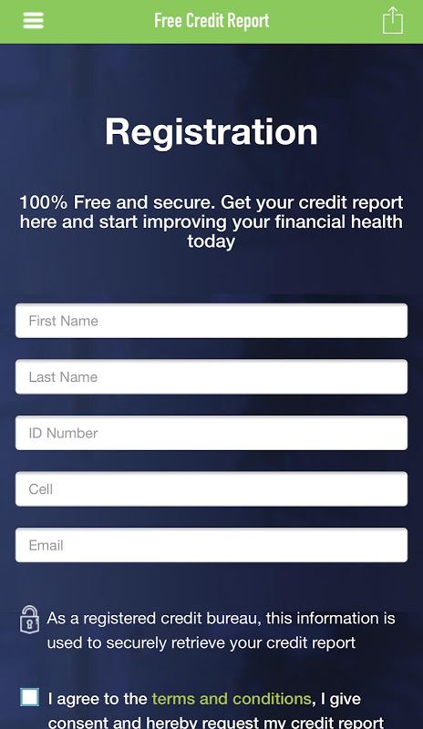 Credit Check App South Africa Screenshot2