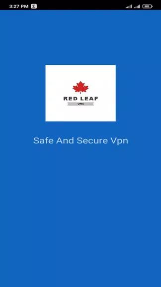 Red Leaf VPN Fast Secure Safe Screenshot1