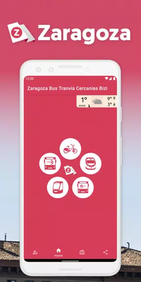 Zaragoza Bus Tranvía Cercanías Screenshot1