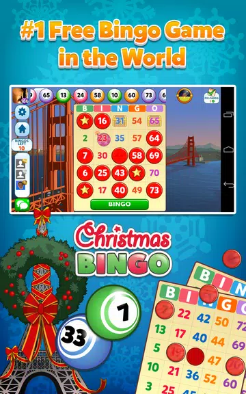 Holiday Bingo - FREE Screenshot1