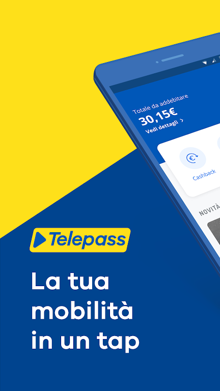 Telepass: pedaggi e parcheggi Screenshot1