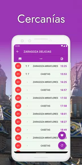 Zaragoza Bus Tranvía Cercanías Screenshot4