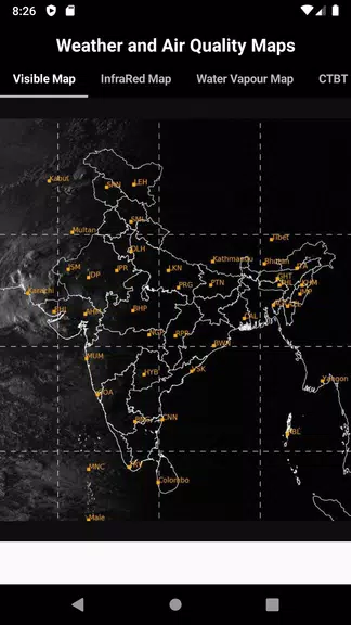 Weather and Air Quality Maps Screenshot1