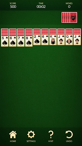 Spider Solitaire - Free Card Game Screenshot3