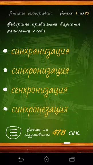 Орфография Screenshot3