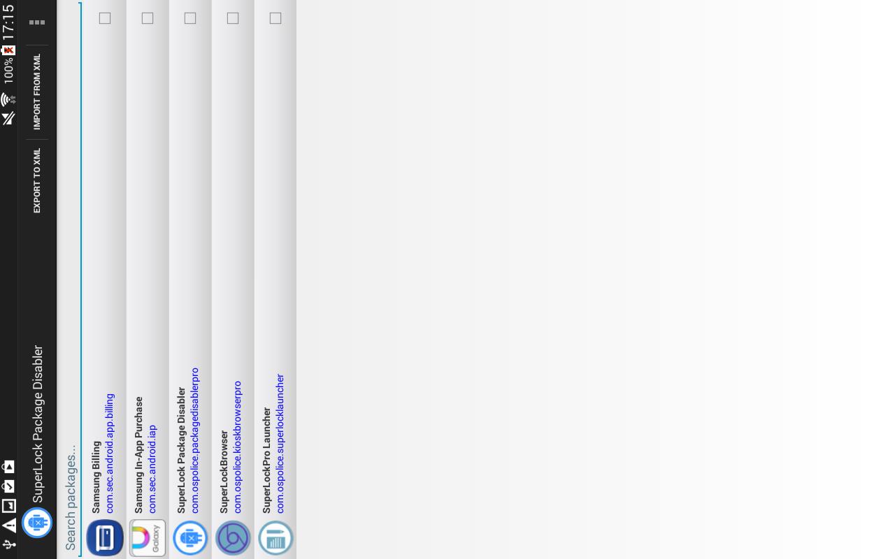 Package Disabler Pro (Samsung) Screenshot4