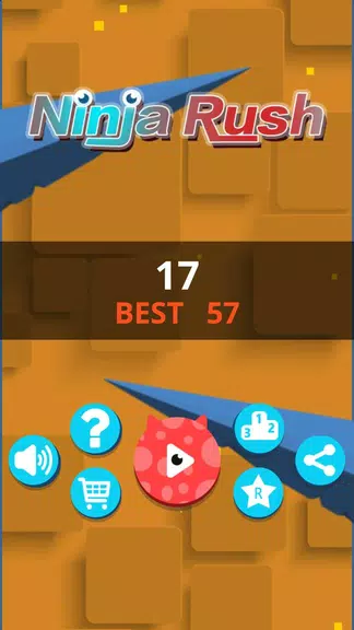 Ninja Rush - Block Dash Screenshot2