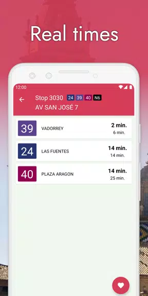 Zaragoza Bus Tranvía Cercanías Screenshot2