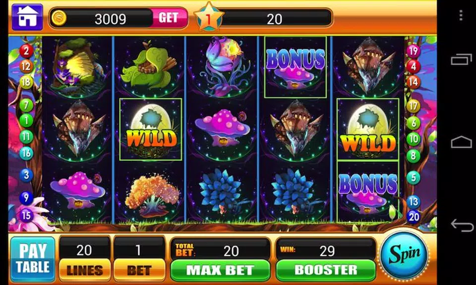 Magic Forest Slot Machine Game - Free Vegas Casino Screenshot1