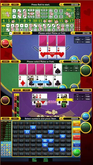 Roulette Slot Poker Keno Bingo Screenshot2