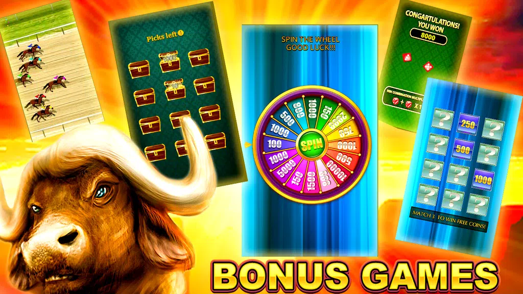 Slot Machine Game Buffalo Screenshot4