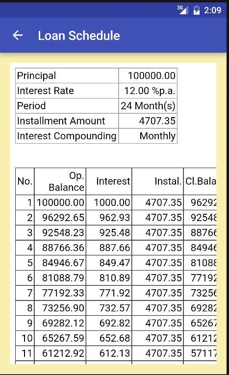 Interest(ing) Calculator Screenshot2